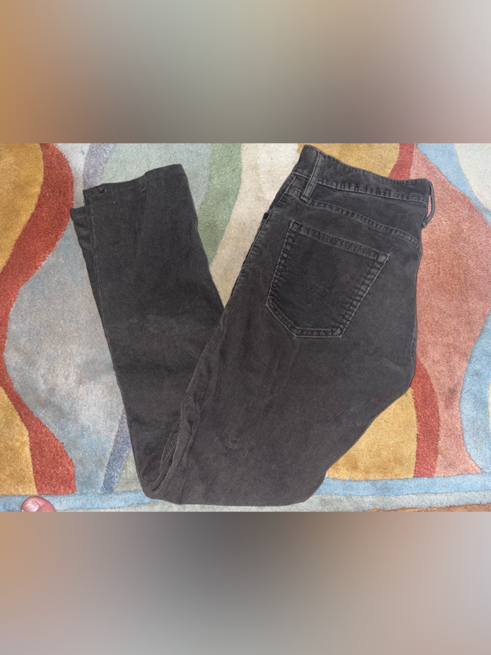 Levis Jeans Men's Brown Corduroy Relaxed Fit Jeans